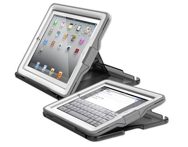 LifeProof nüüd Case & Cover/Stand for iPad - White/Grey