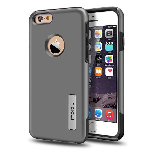iPhone 5/5S Armour Protection Case - Gunmetal