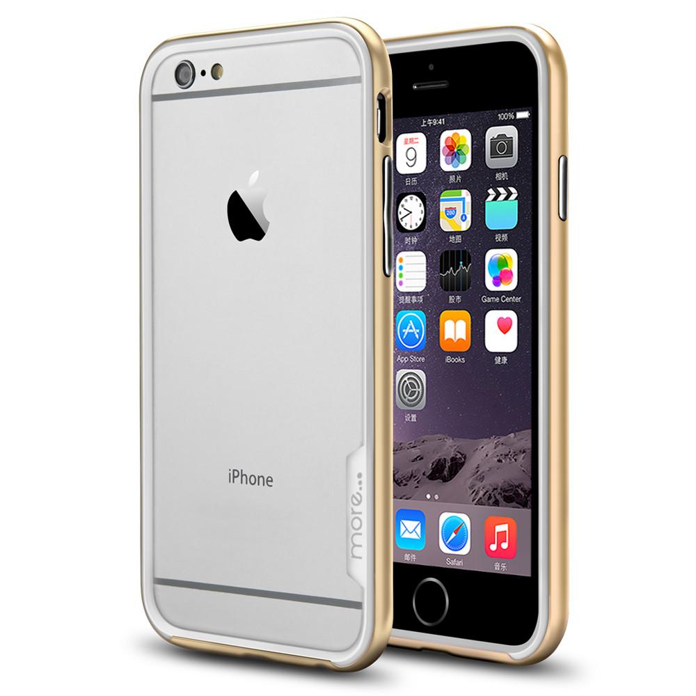 More® Slim-Line Bumper Clear Series for iPhone 6 Plus - Champagne Gold