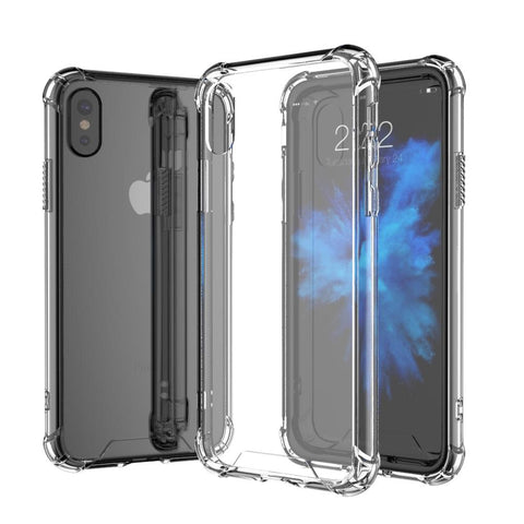 Rugged Clear Case for iPhone X